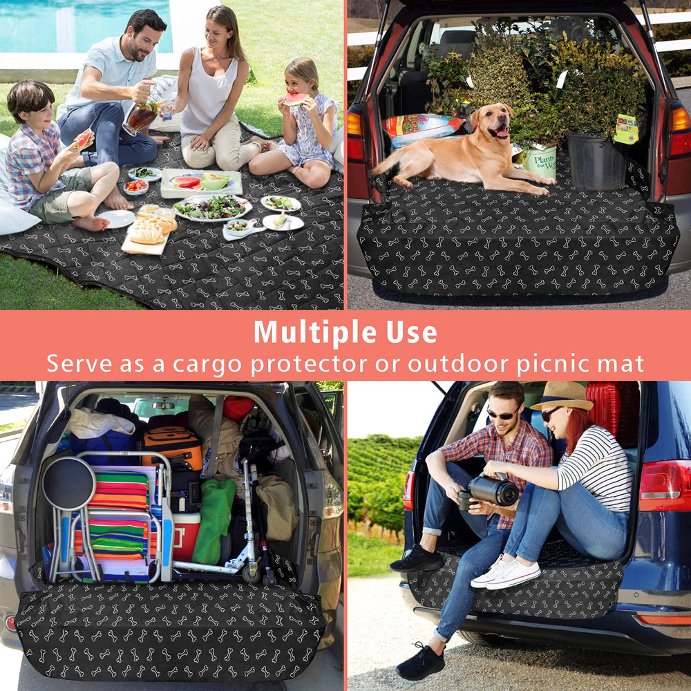 F-color SUV Cargo Liner diseño de doble capa para mayor durabilidad