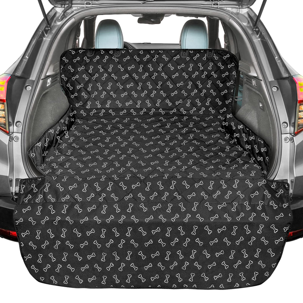 F-color SUV Cargo Liner instalación rápida para perros en el maletero