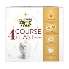 Fancy Feast aperitivo en caldo para felinos, ideal para iniciar la comida.