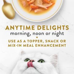 Fancy Feast: sobres individuales de 40 g para servir como topping sabroso.