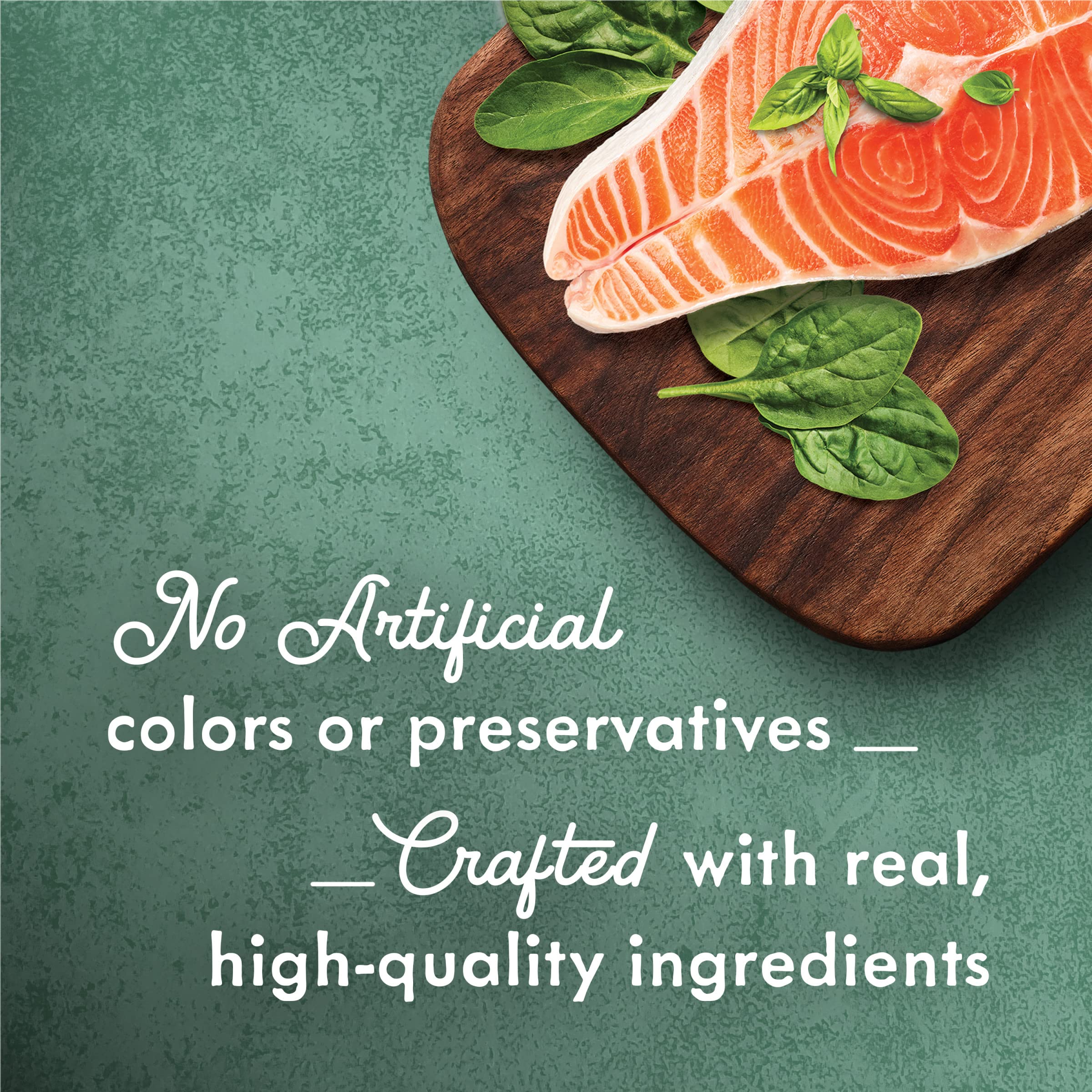 Fancy Feast espinacas frescas, complemento vegetal para dieta equilibrada