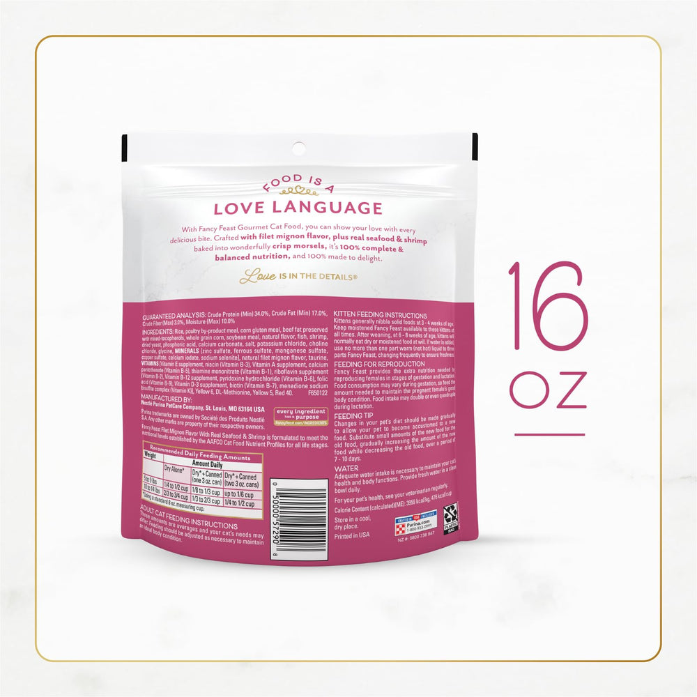 Fancy Feast Filet Mignon Ingredientes de Calidad: ingredientes seleccionados para gusto sofisticado.