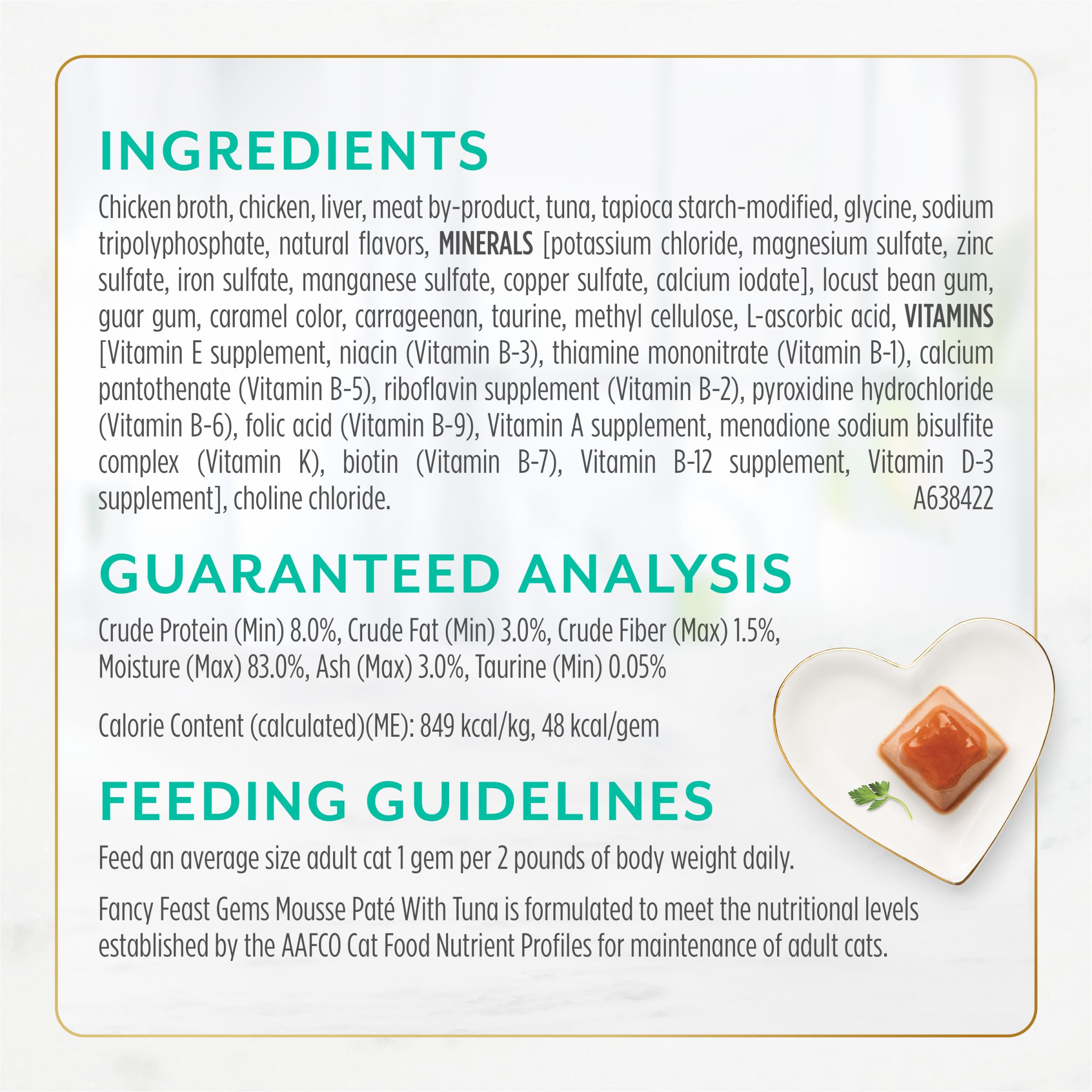 Fancy Feast Gems Con Salsa Sabrosa: salsa sabrosa que potencia el sabor