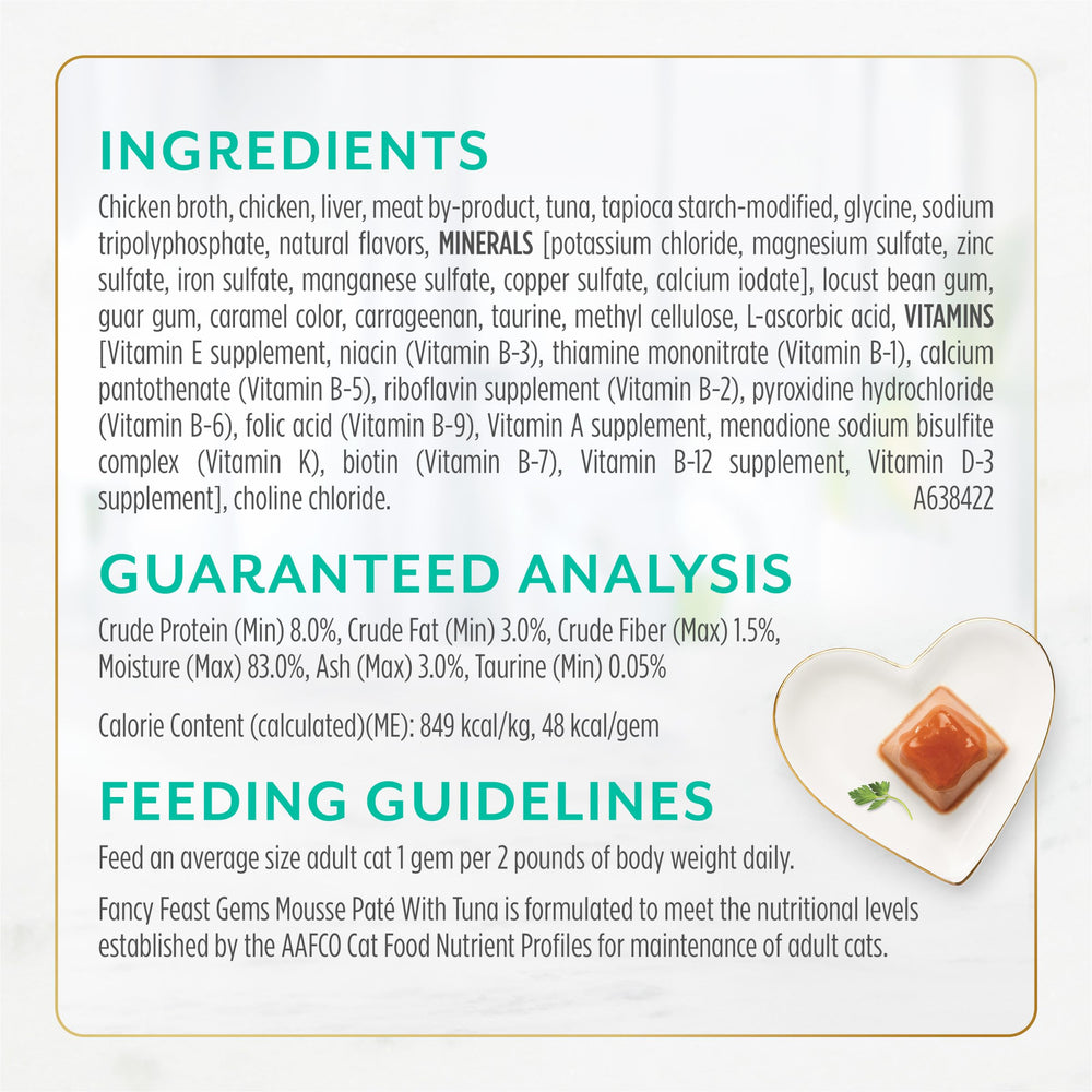 Fancy Feast Gems Con Salsa Sabrosa: salsa sabrosa que potencia el sabor