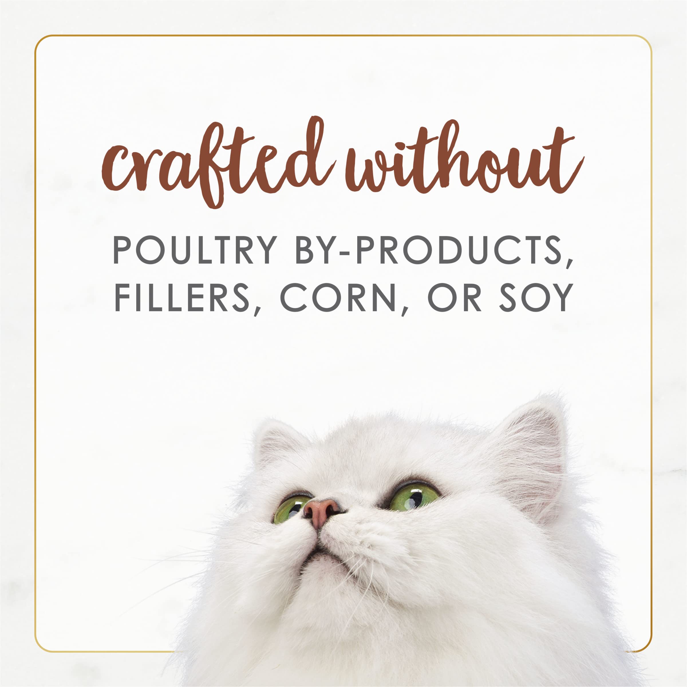 Fancy Feast Gourmet Naturals: ingredientes naturales y vitaminas para una nutrición equilibrada.