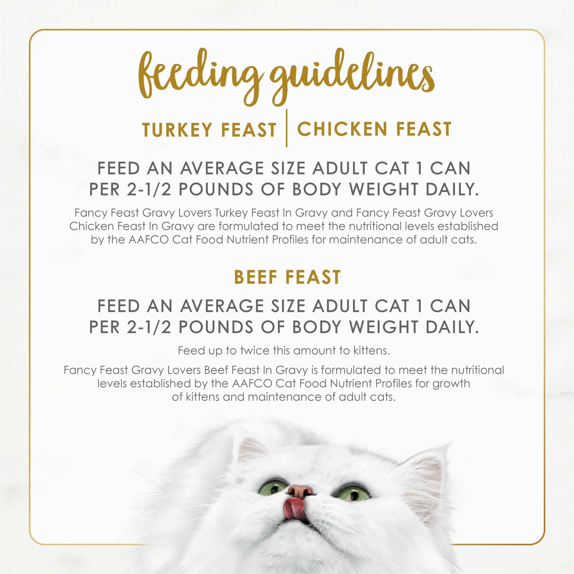 Pedacitos pequeños y tiernos de Fancy Feast Gravy Lovers para gatos