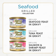 Fancy Feast Grilled Salmón en Salsa: aroma suave en la comida diaria