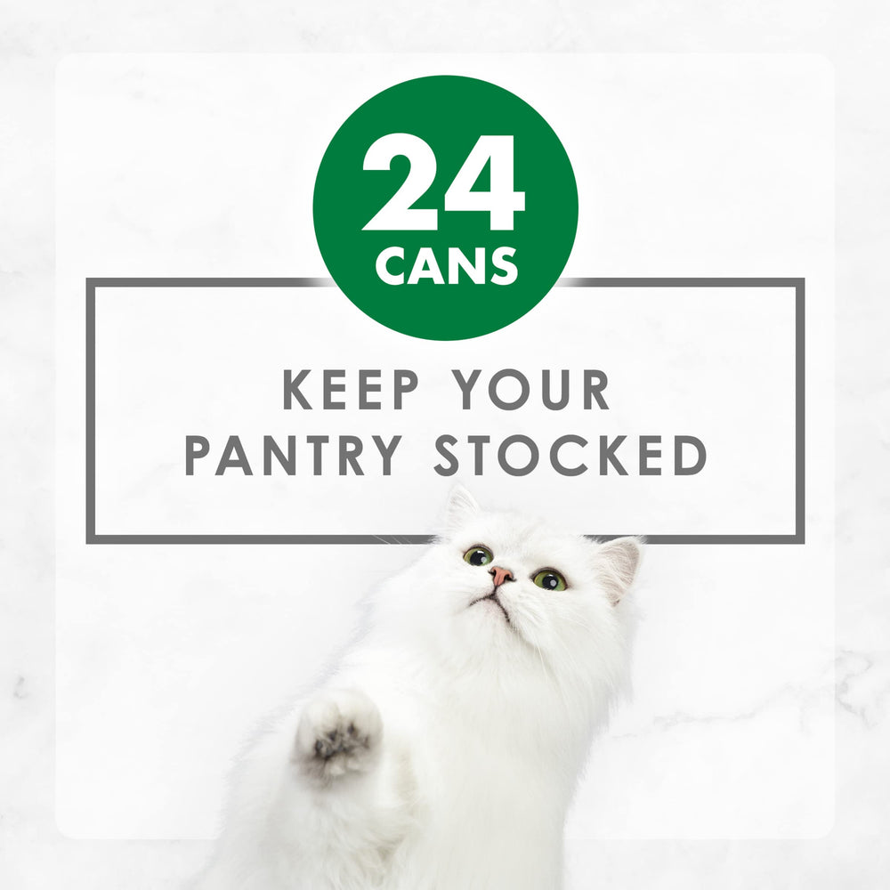 Fancy Feast ingredientes de alta calidad para alimentación diaria del gato.