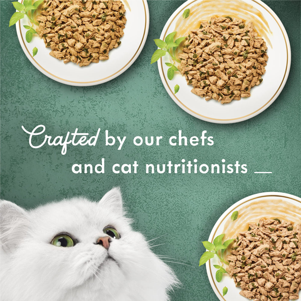 Fancy Feast Medleys con ingredientes de alta calidad para gatos