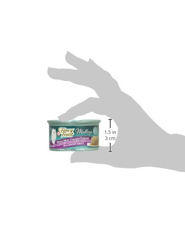 Purina Fancy Feast Medleys Pollo blanco Toscana, bocados tiernos en salsa sabrosa.