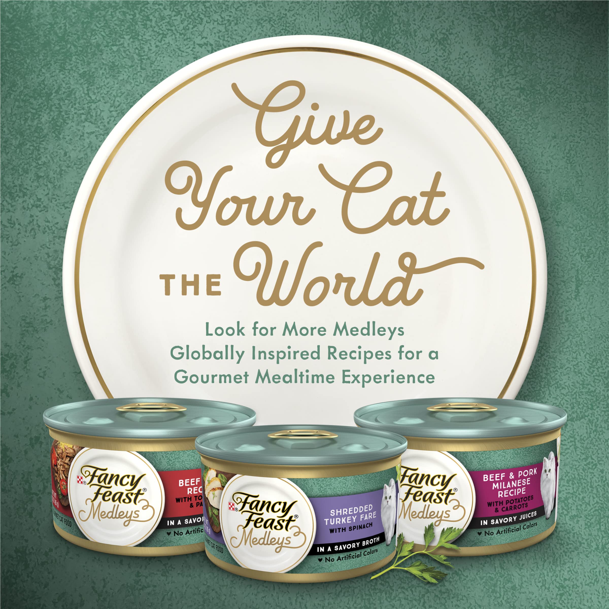 Fancy Feast Medleys Sin Colorantes Ni Conservantes, fórmula sin aditivos artificiales