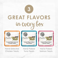 Fancy Feast Pollo natural, trocitos tiernos para premiar