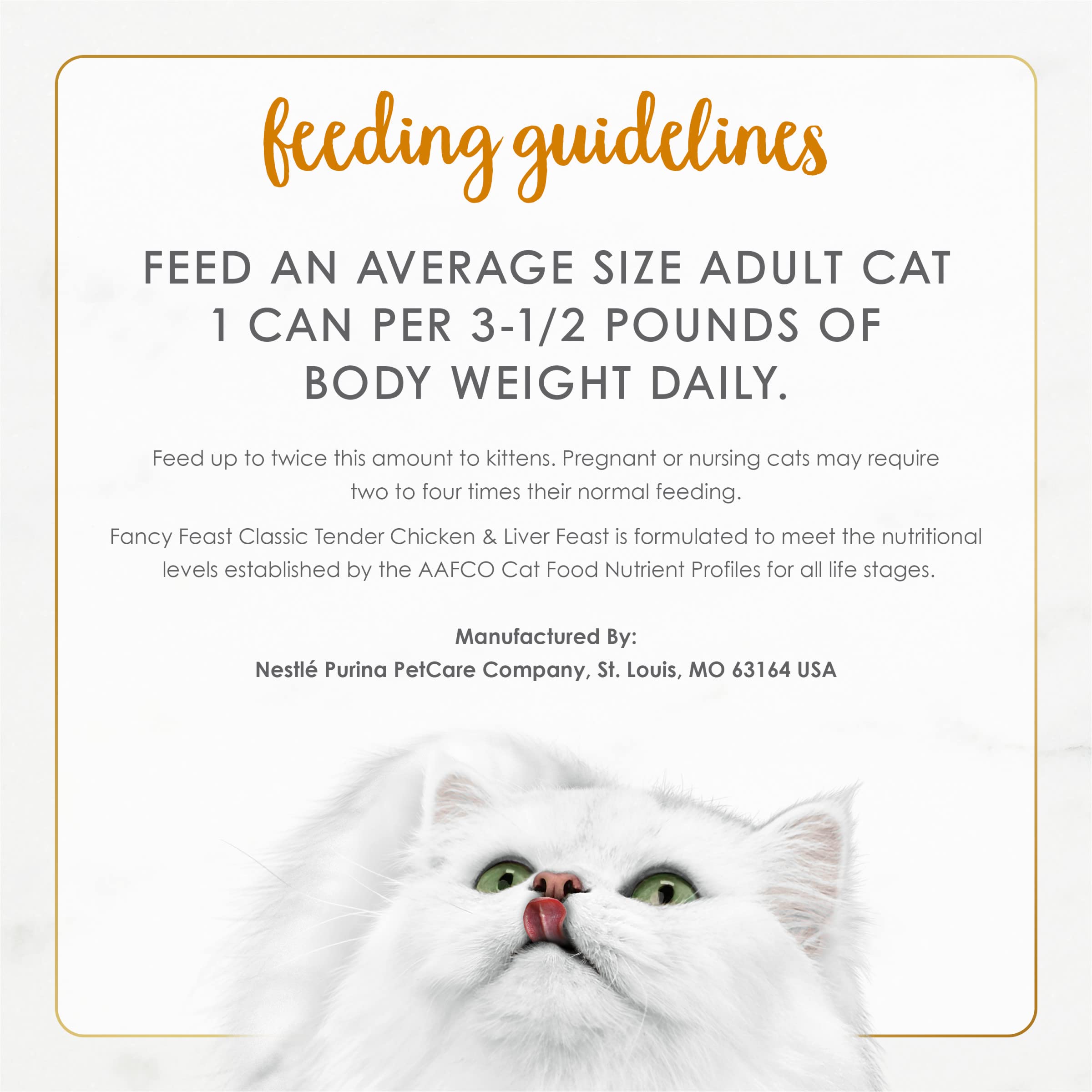 Nutrición completa y equilibrada en paté Fancy Feast