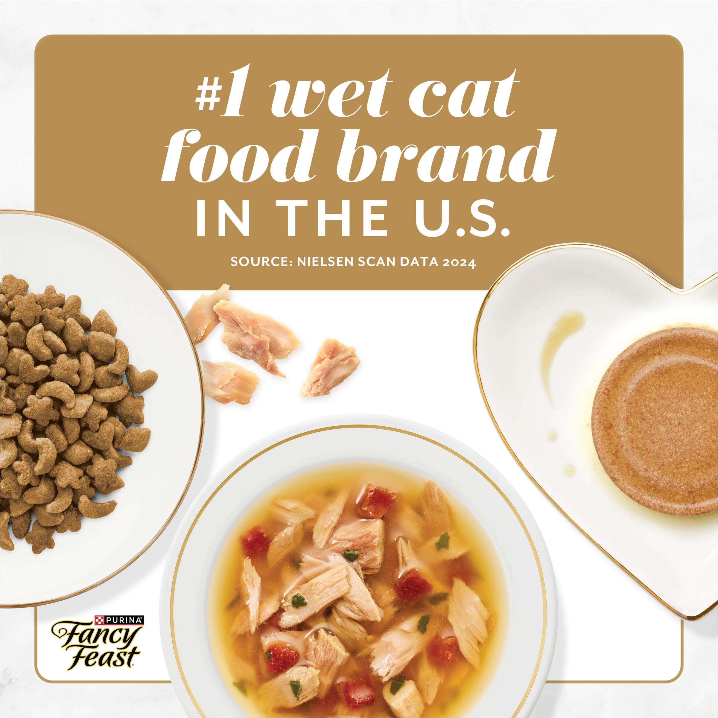Sans conservateurs ni colorants artificiels Fancy Feast Petites, alimentation plus naturelle