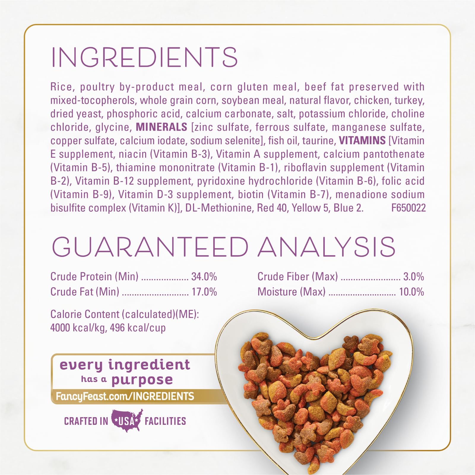 Fancy Feast trocitos crujientes de pollo y pavo con sabor premium