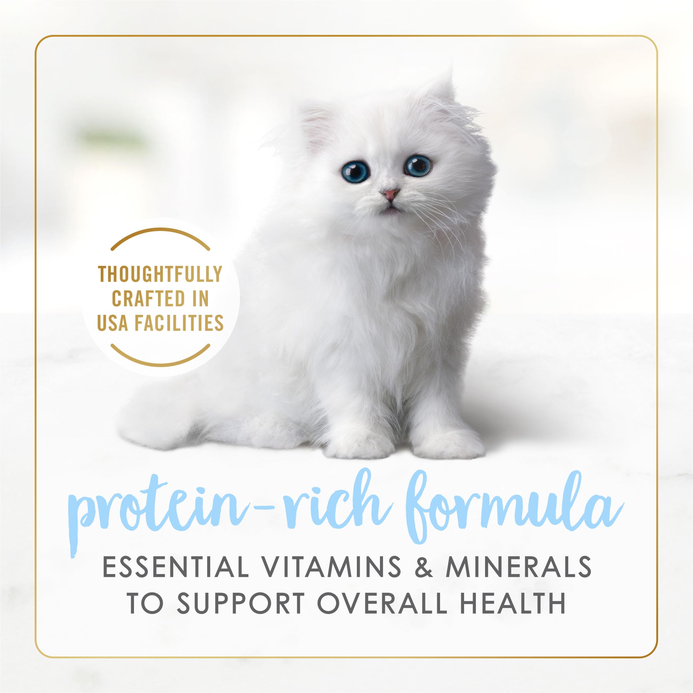 Fancy Feast Tender Ocean Whitefish vitaminas y minerales para bienestar diario del gatito