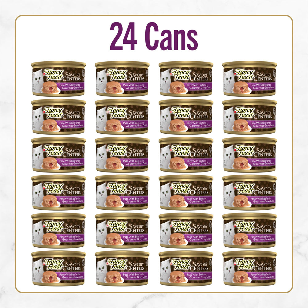 Fancy Feast textura doble en paté para felinos.