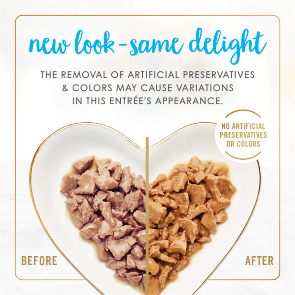 Purina Fancy Feast textura en lascas: comida húmeda atractiva para gatos