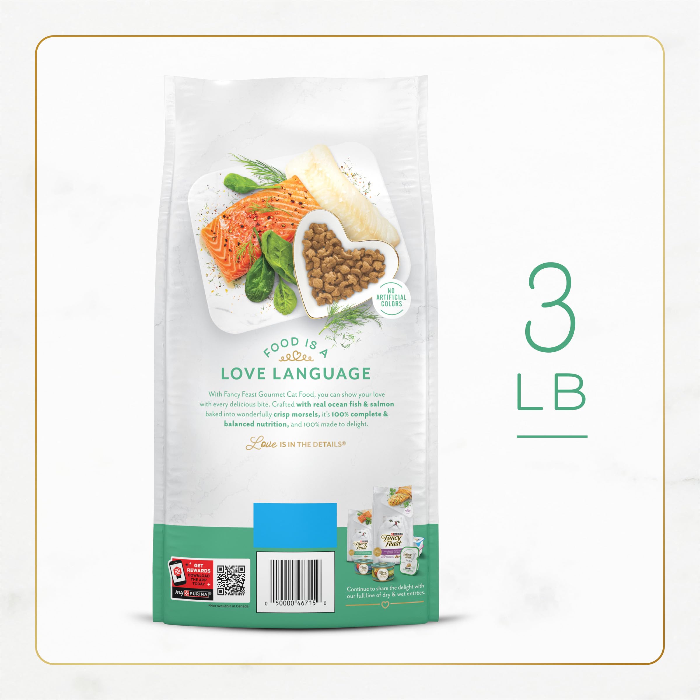 Fancy Feast vitaminas y minerales para apoyar la salud felina.