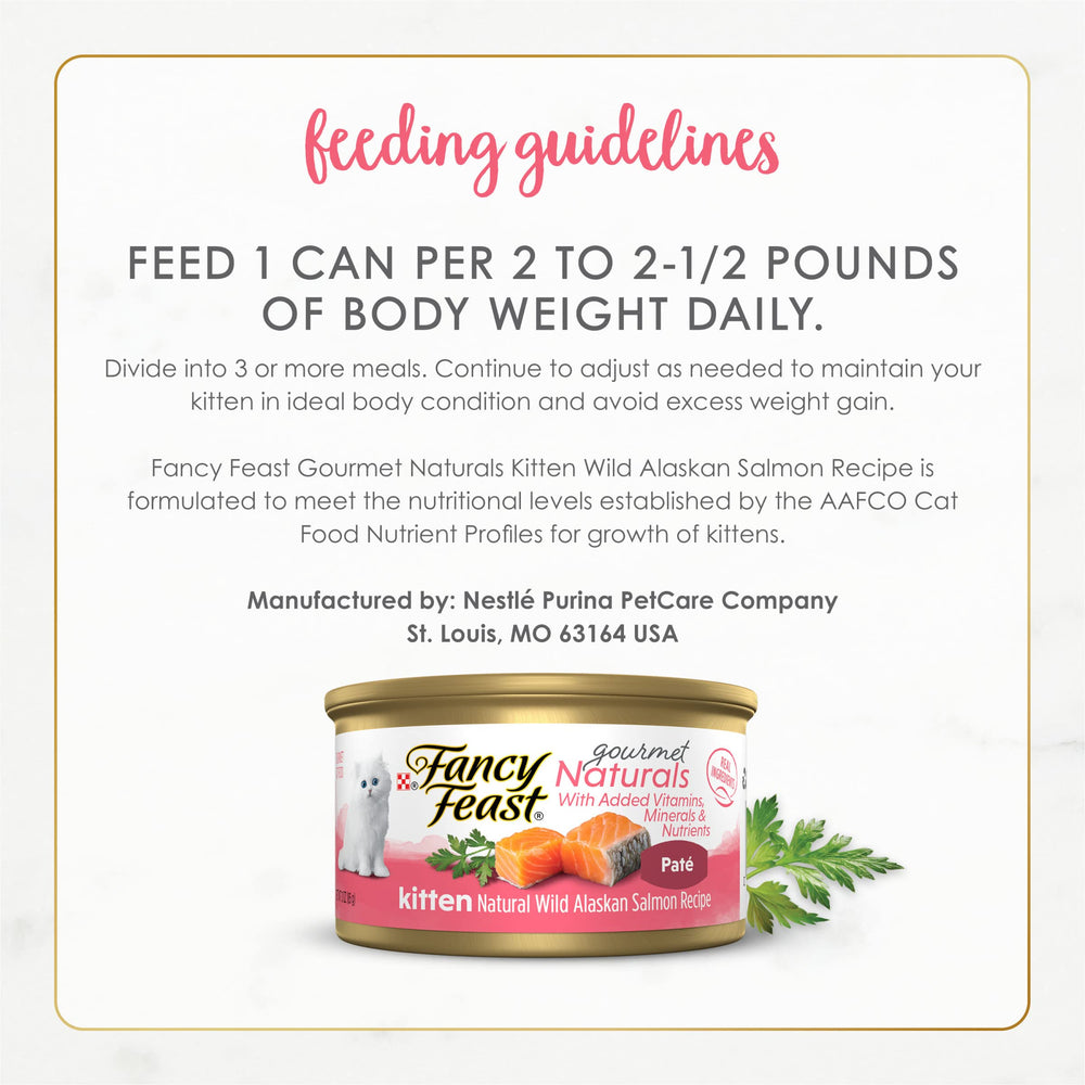 Soft pâté texture shown, ideal for tiny kitten mouths