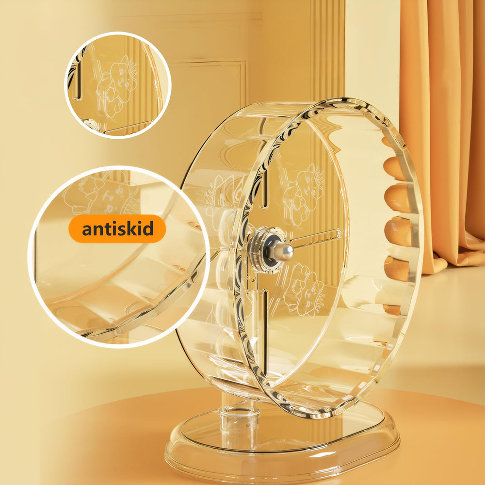 Diseño ideal para hámsters sirios, espacio cómodo para correr Fanlahmtasy