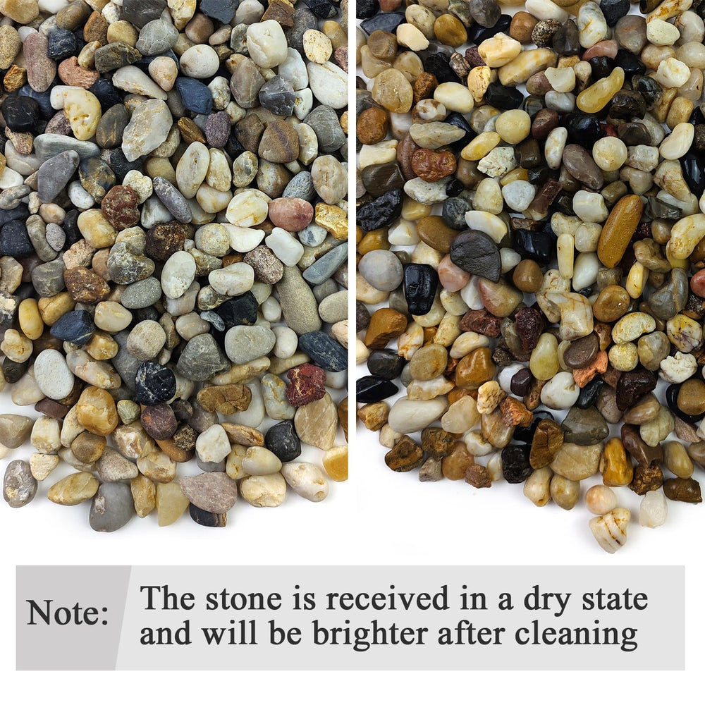 Piedras Fantian para suculentas, mejora drenaje y estética suave.