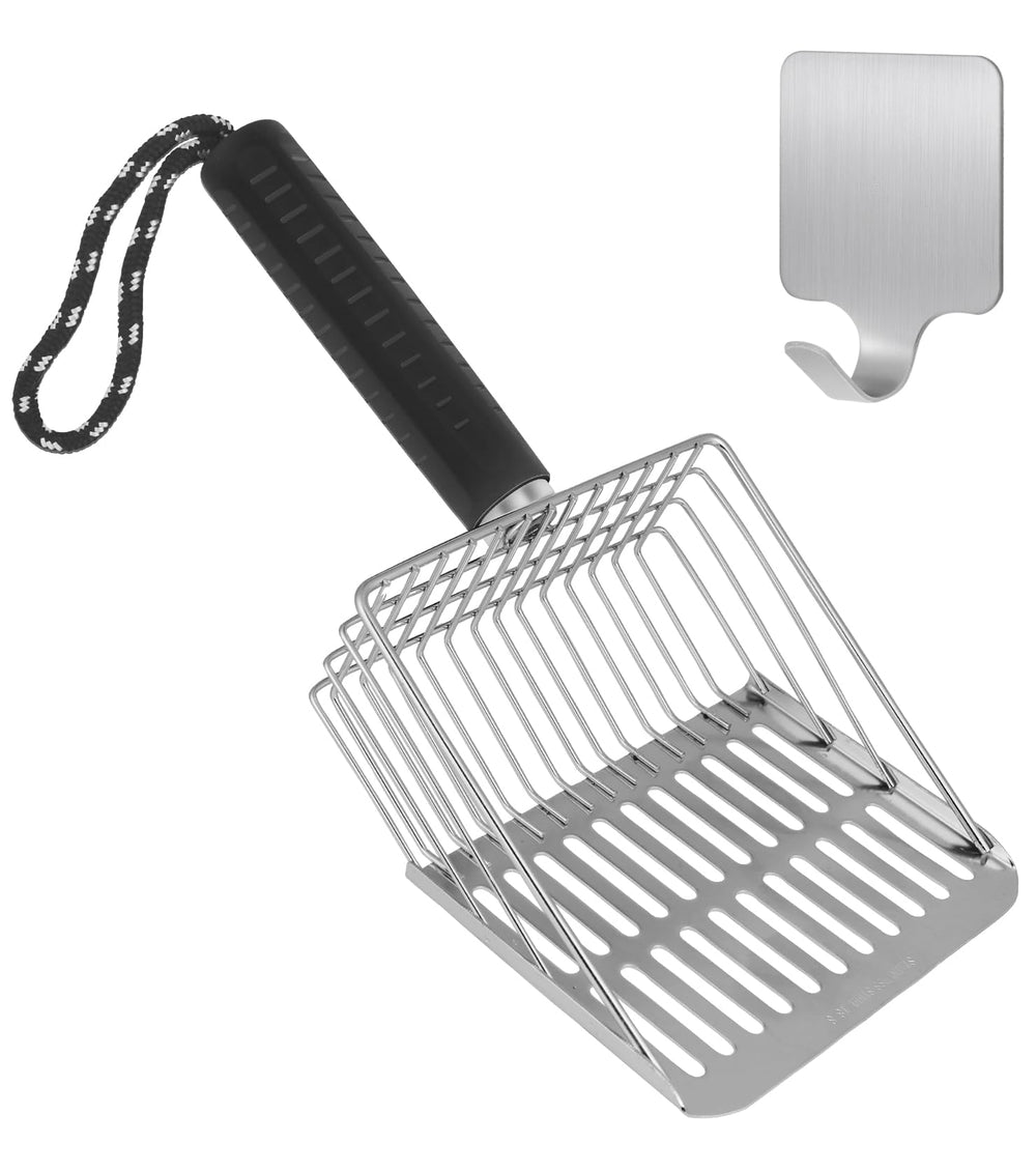Cucharón Faoemsey para arena de gato, duradero y cómodo de usar.
