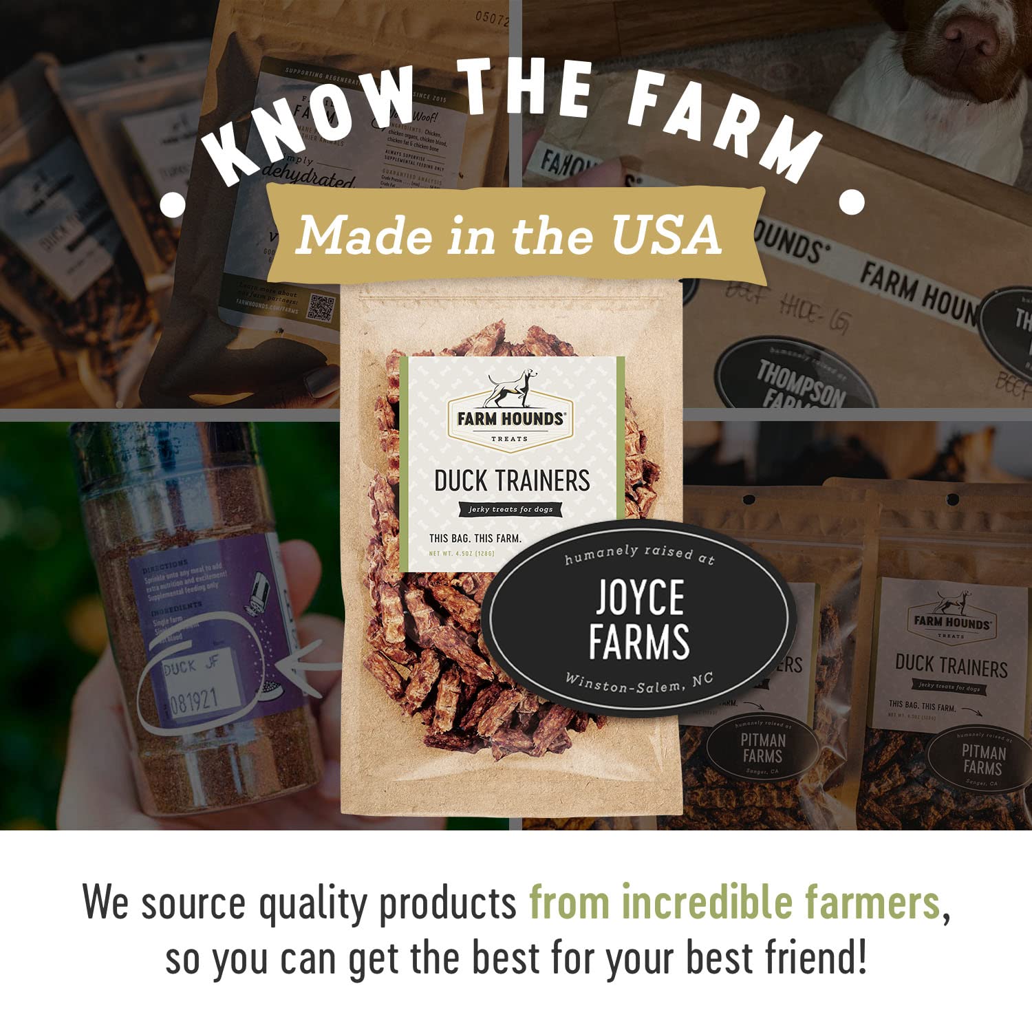 Farm Hounds Canard Trainers fabriqué aux Etats-Unis, origine fermes familiales