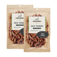 Farm Hounds entrenadores de pato, empaque frontal, ideal para iniciar recompensas de entrenamiento.