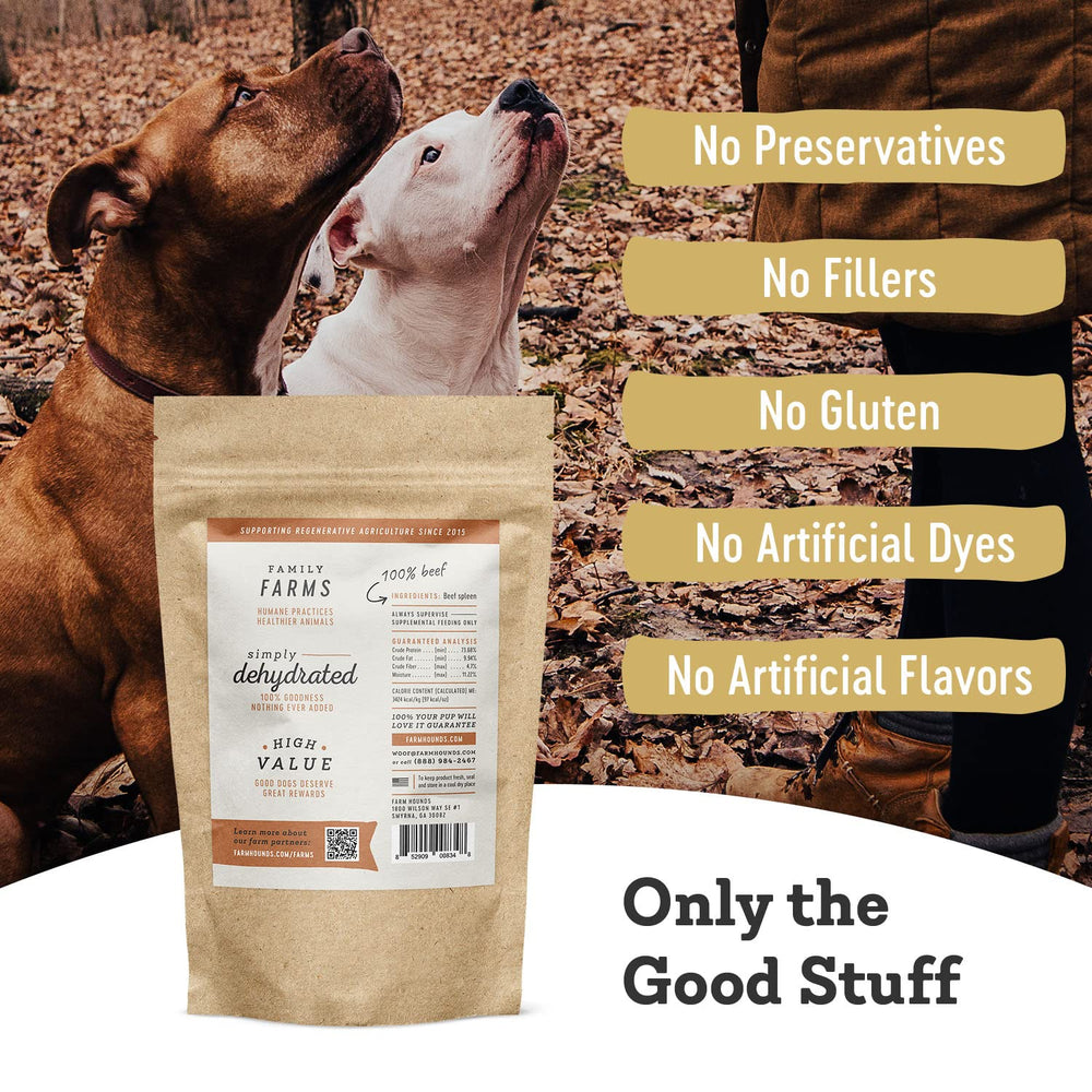 Farm Hounds ingrediente natural: bazo de res para masticación