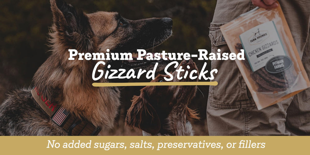 Farm Hounds mollejas de pato tiras: snack natural sin rellenos.