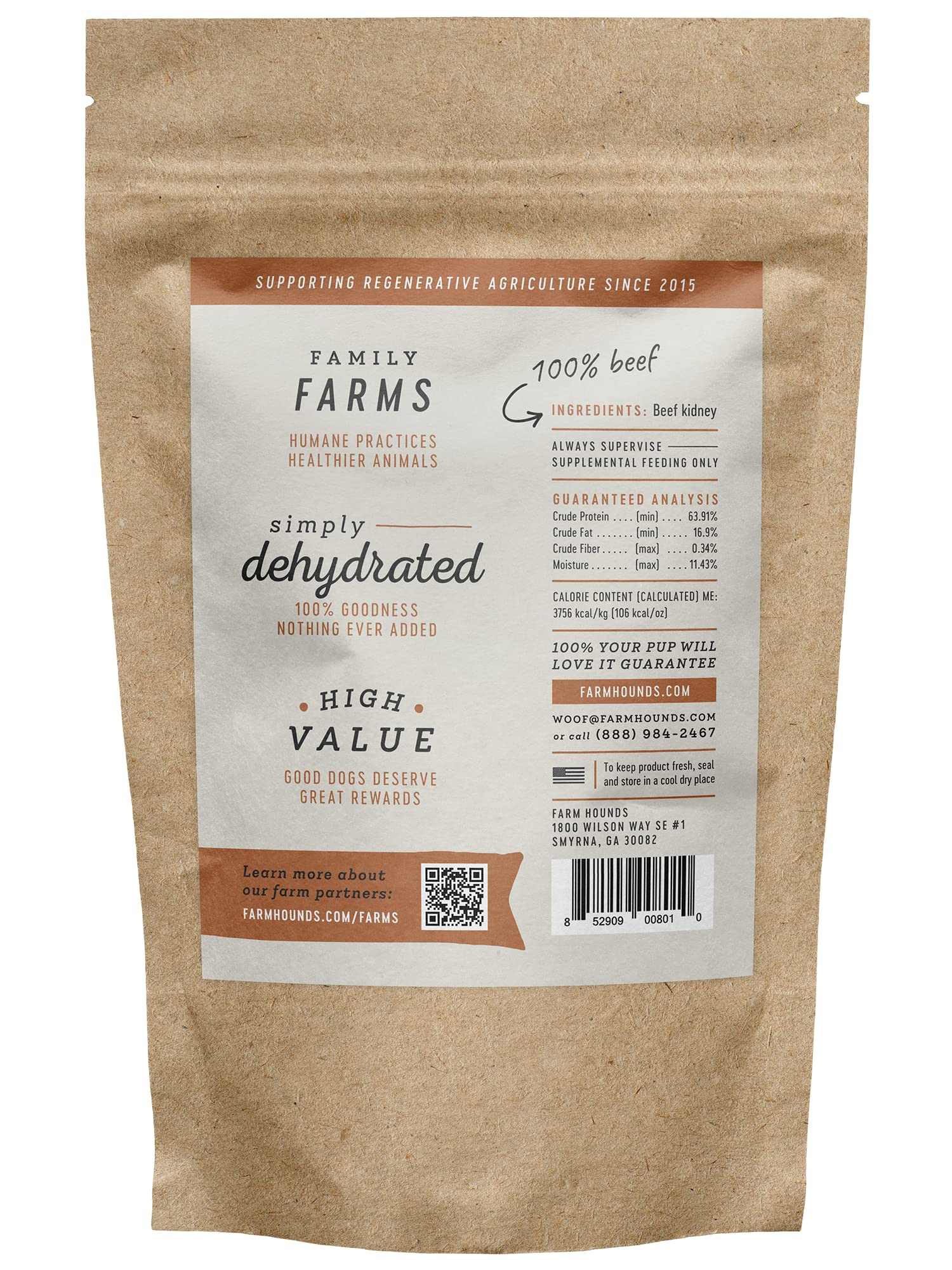 Farm Hounds snack masticable para entrenamiento y recompensa.
