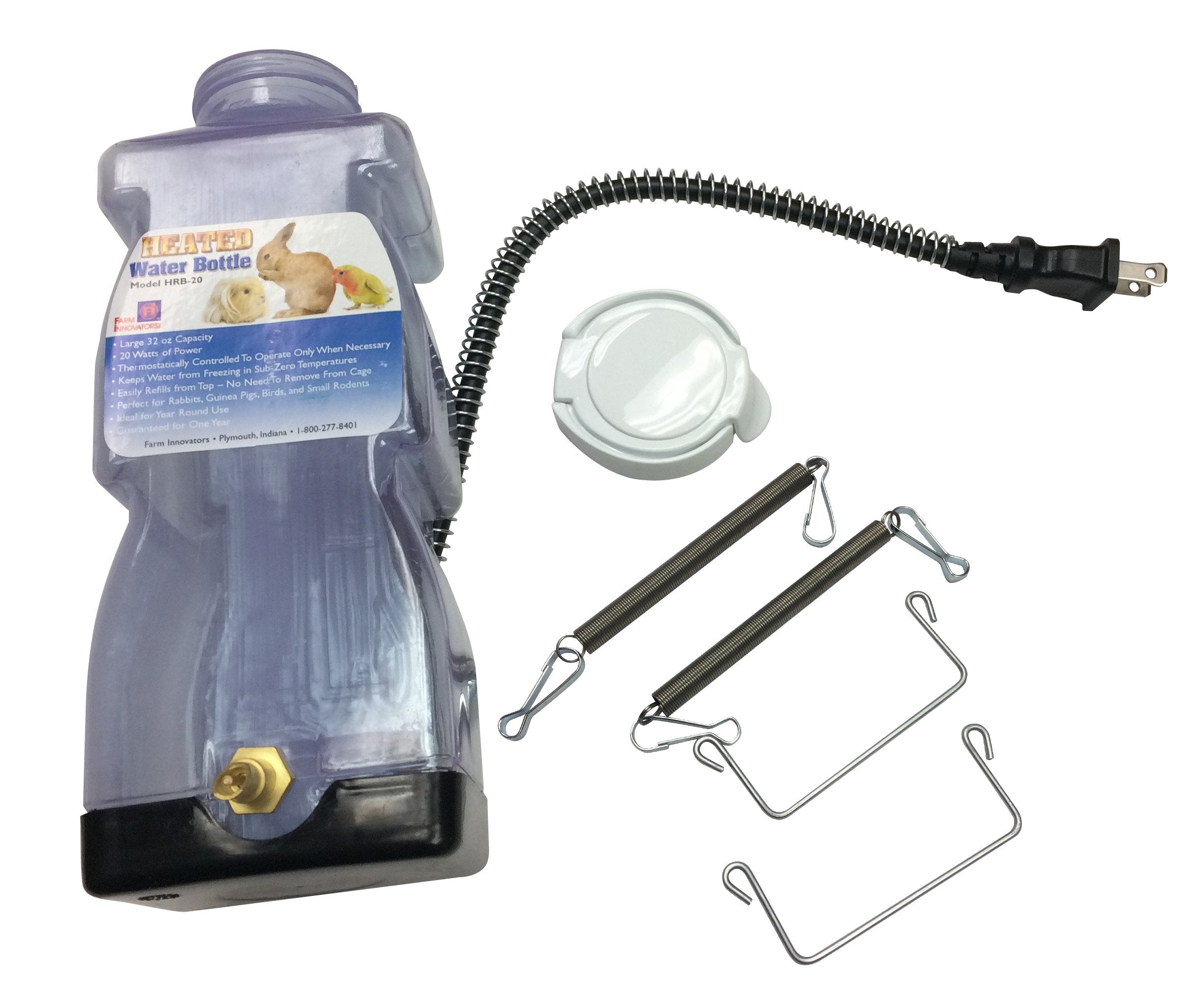 Farm Innovators HRB-20: control termostático, funciona solo cuando es necesario.