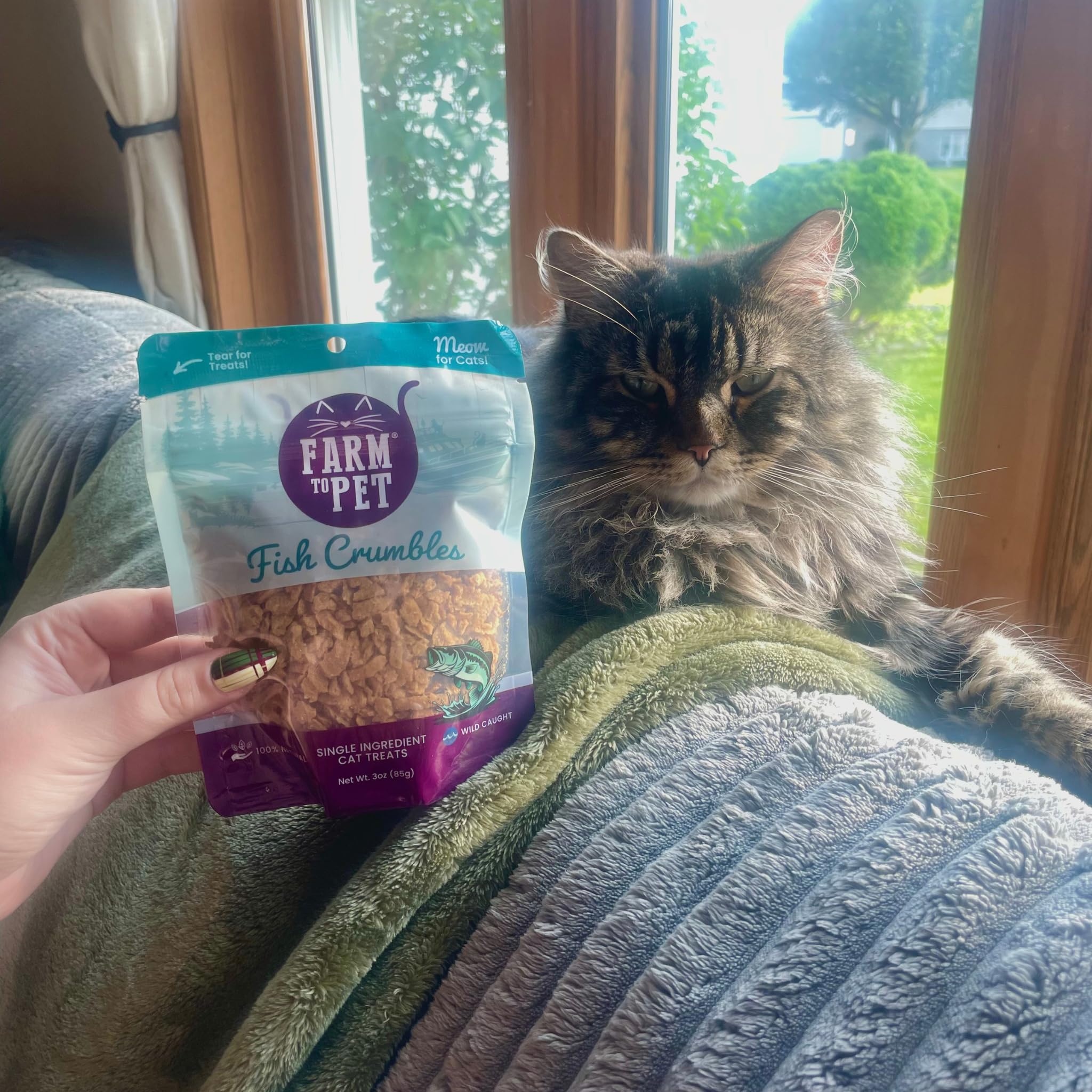 Farm To Pet delicia-gatos-indoor: sabor suave para consumo diario.