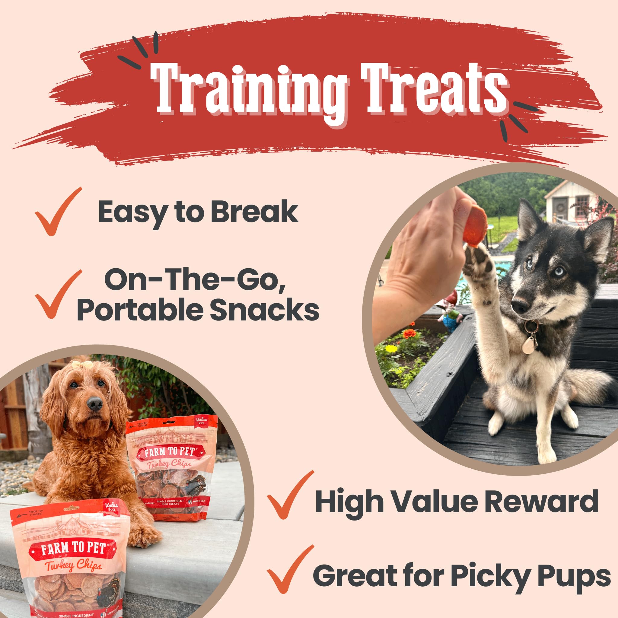 Farm To Pet, ingrediente único pavo, opción limpia para perros con sensibilidad.