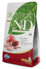 Kibble de tamaño ideal para gatitos, favorece una masticación adecuada.