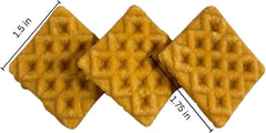 Farmland Traditions Chicken & Waffle Bites para entrenamiento, recompensa útil y sabrosa.