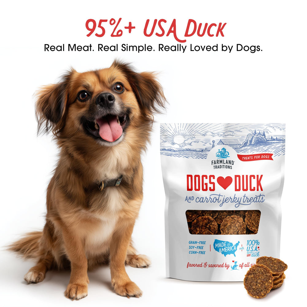 Farmland Traditions Jerky Textura Tierna, ideal para perros de todas las edades