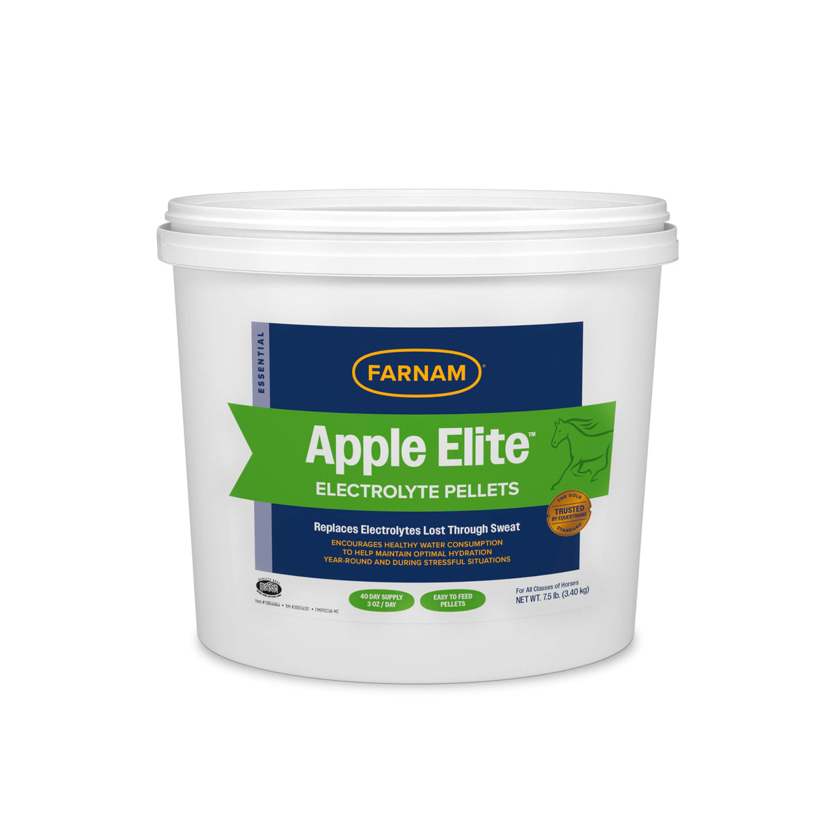 Farnam Apple Elite pastillas electrolitos sabor manzana para hidratación