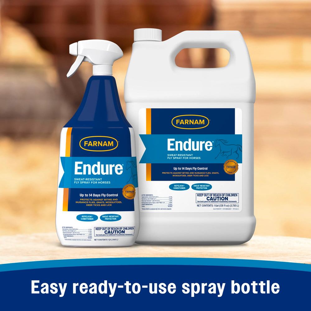 Farnam Endure, tecnología Repelock que se adhiere al pelo.