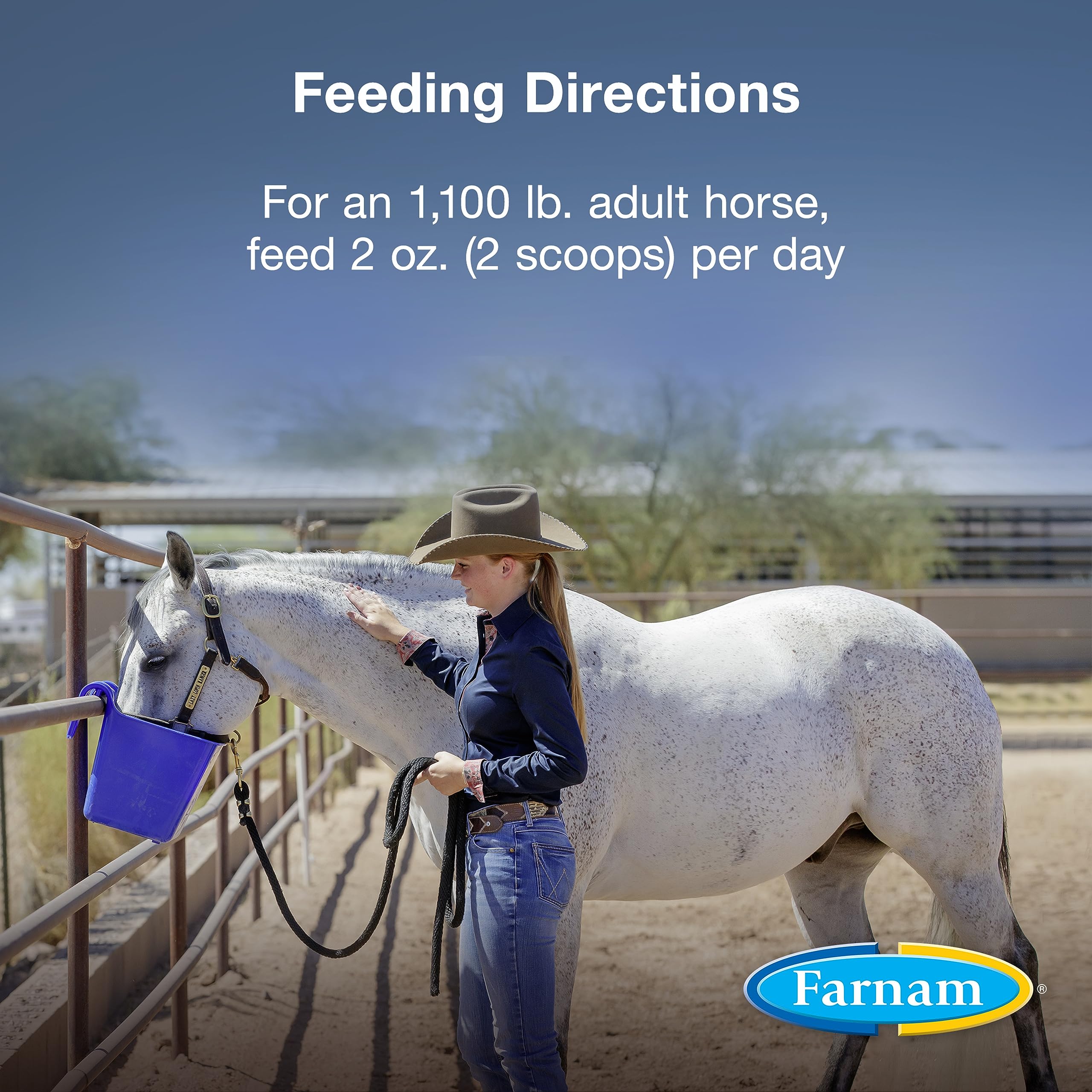Farnam Horseshoer's Secret: taza medidora para dosis diaria.