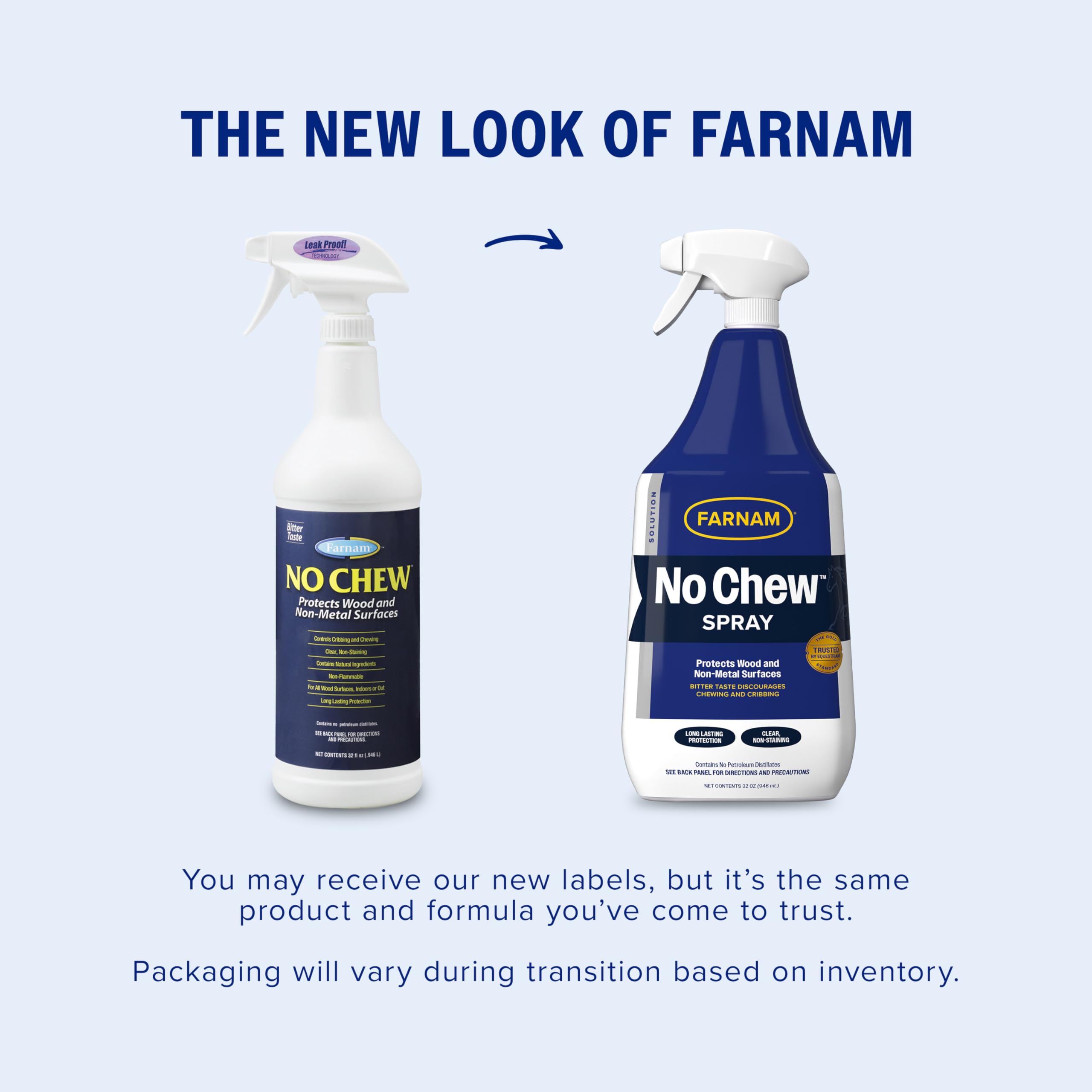 Farnam No Chew spray para superficies de plástico, evita el masticado