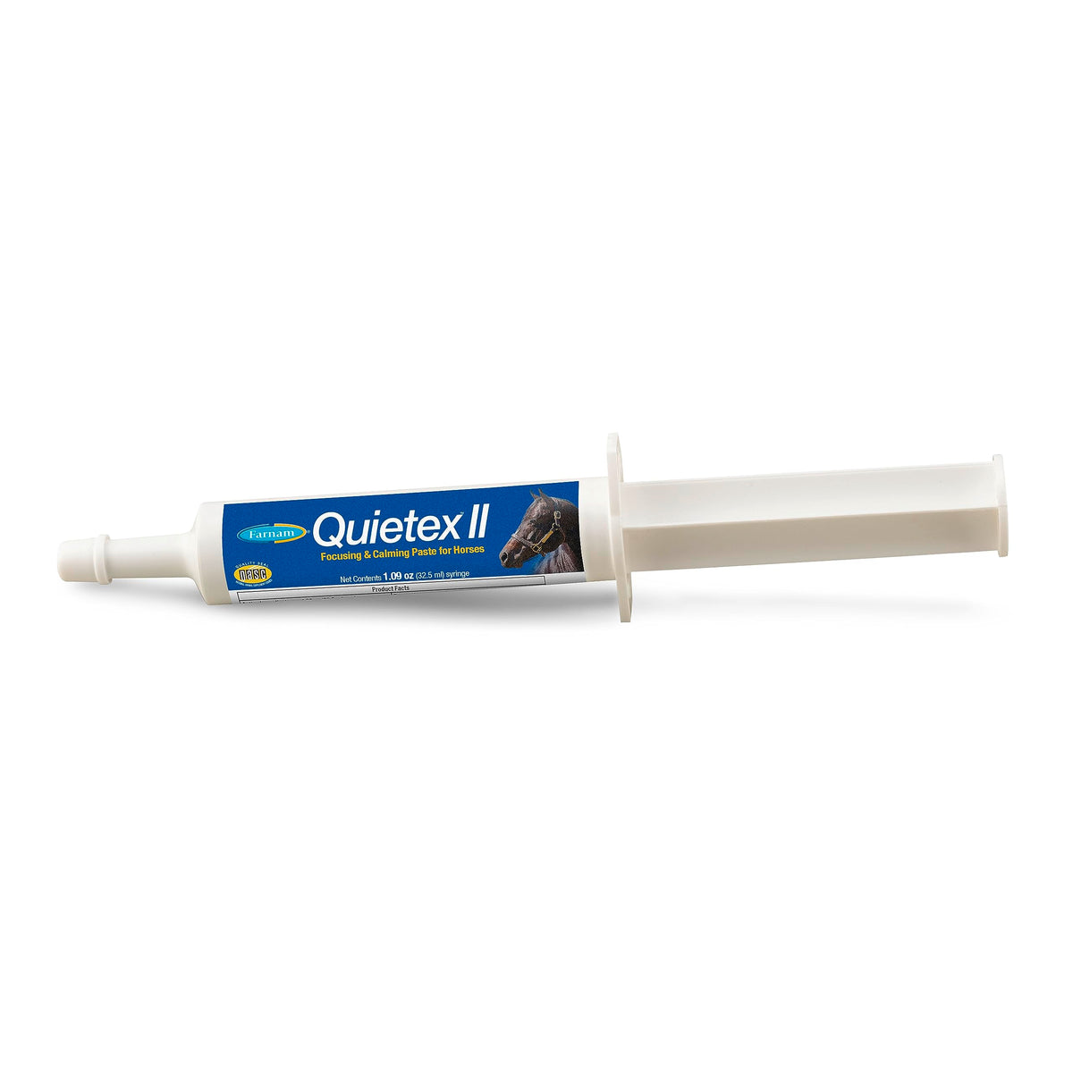 Farnam Quietex II pasta en jeringa para relajar caballos sin sedación