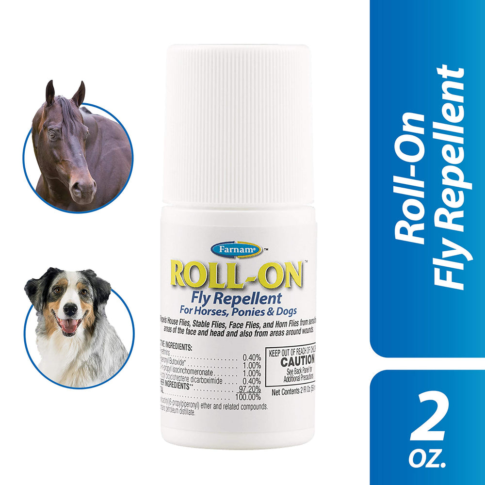Farnam Roll-On para zonas sensibles del caballo, nariz y ojos protegidos