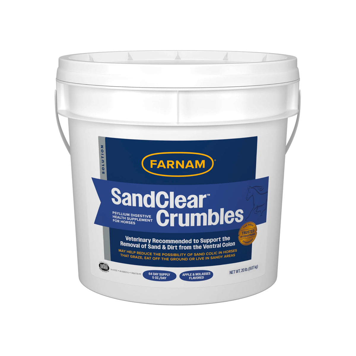 Farnam SandClear Crumbles en frasco para una suplementación diaria eficaz