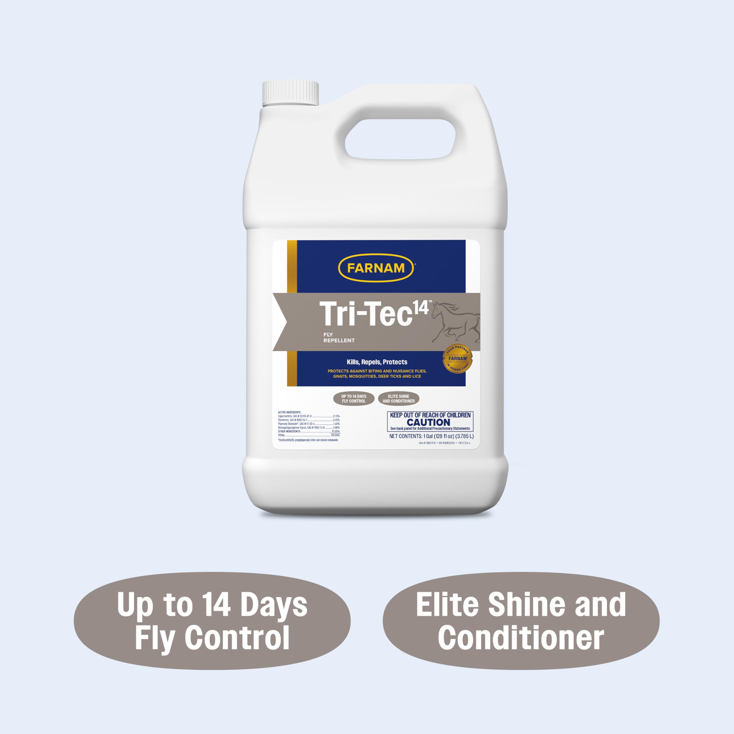 Farnam Tri-Tec 14 galón 128oz para aplicación prolongada