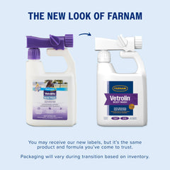 Espuma generosa de Farnam Vetrolin Body Wash para limpieza profunda.