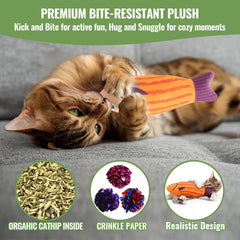 Fashion's Talk ratón con catnip, estimula la curiosidad del felino