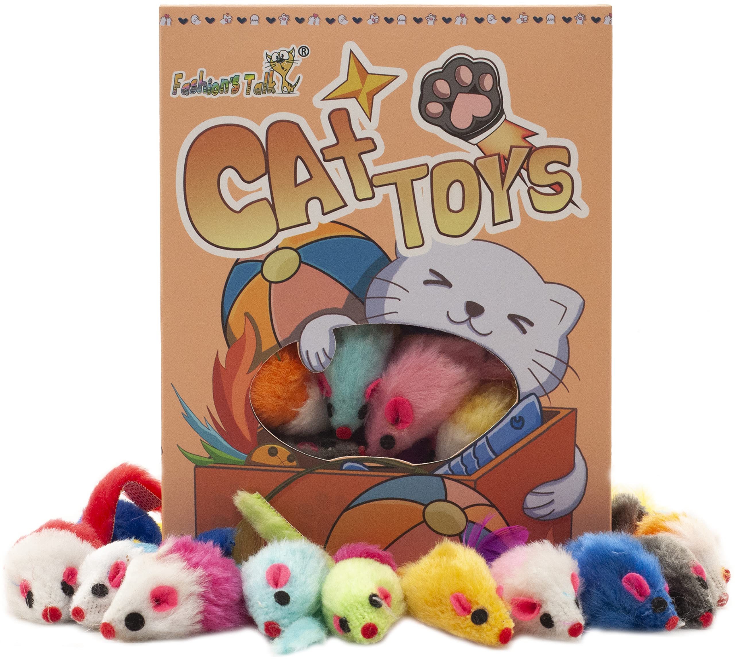Fashion's Talk - Souris peluche sécurité: supervision recommandée pendant le jeu.