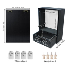 Favonuovy memorial box materiales madera y vidrio templado ofrecen durabilidad